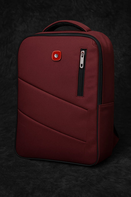 Premium Maroon School Backpack – Stylish And Functional