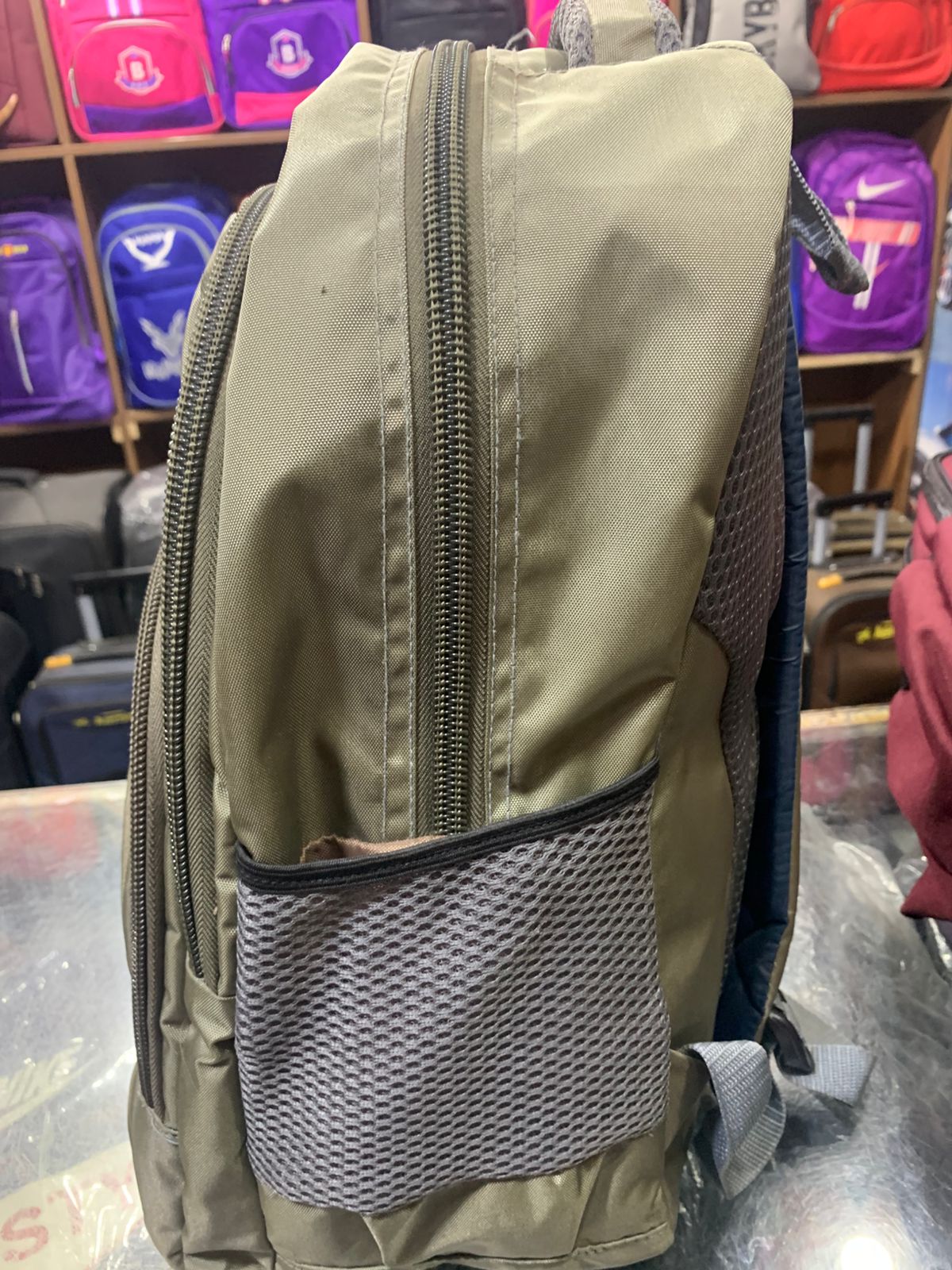 Premium Olive Green UNIT Backpack – Rugged &amp; Versatile