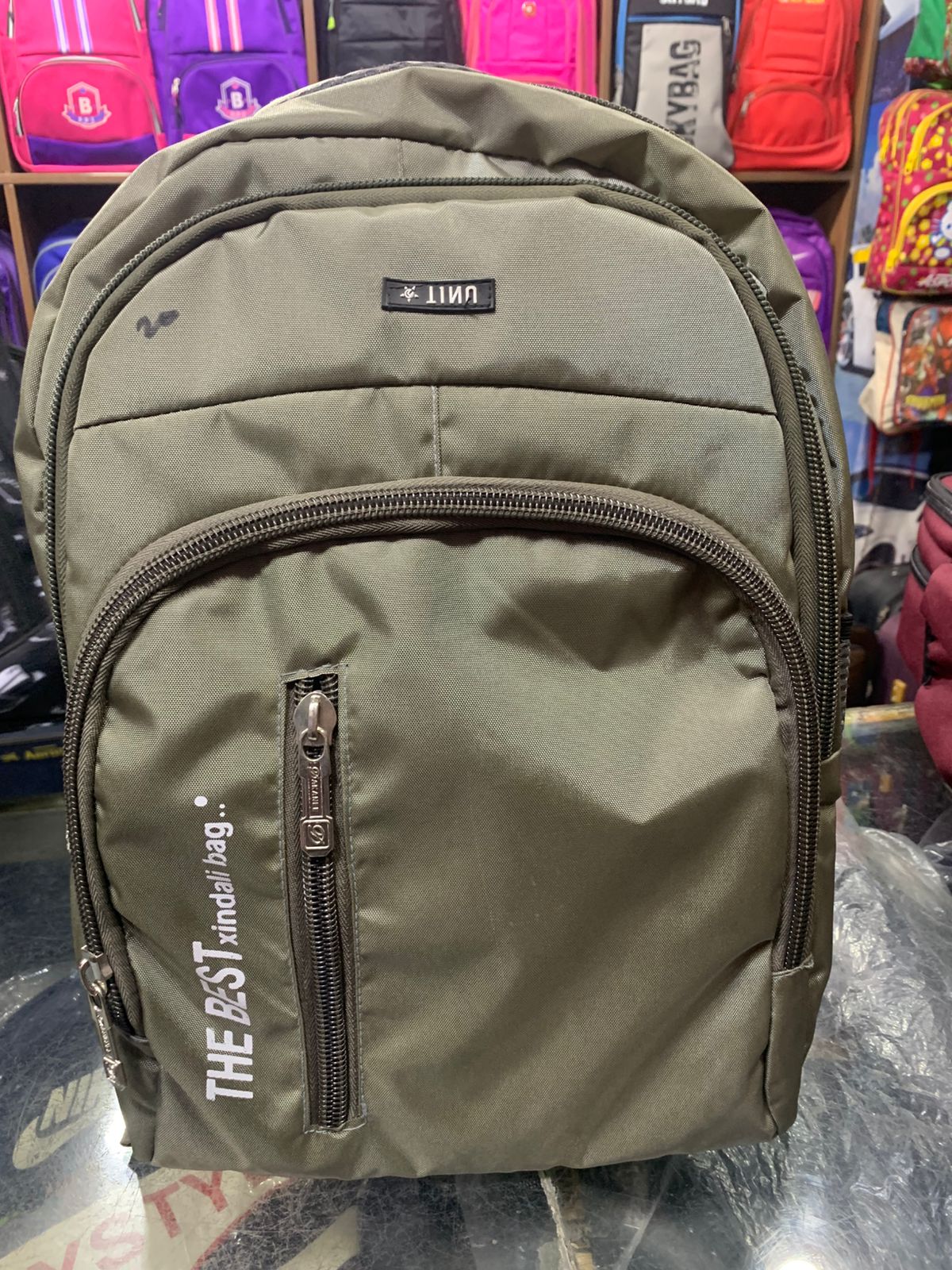 Premium Olive Green UNIT Backpack – Rugged &amp; Versatile