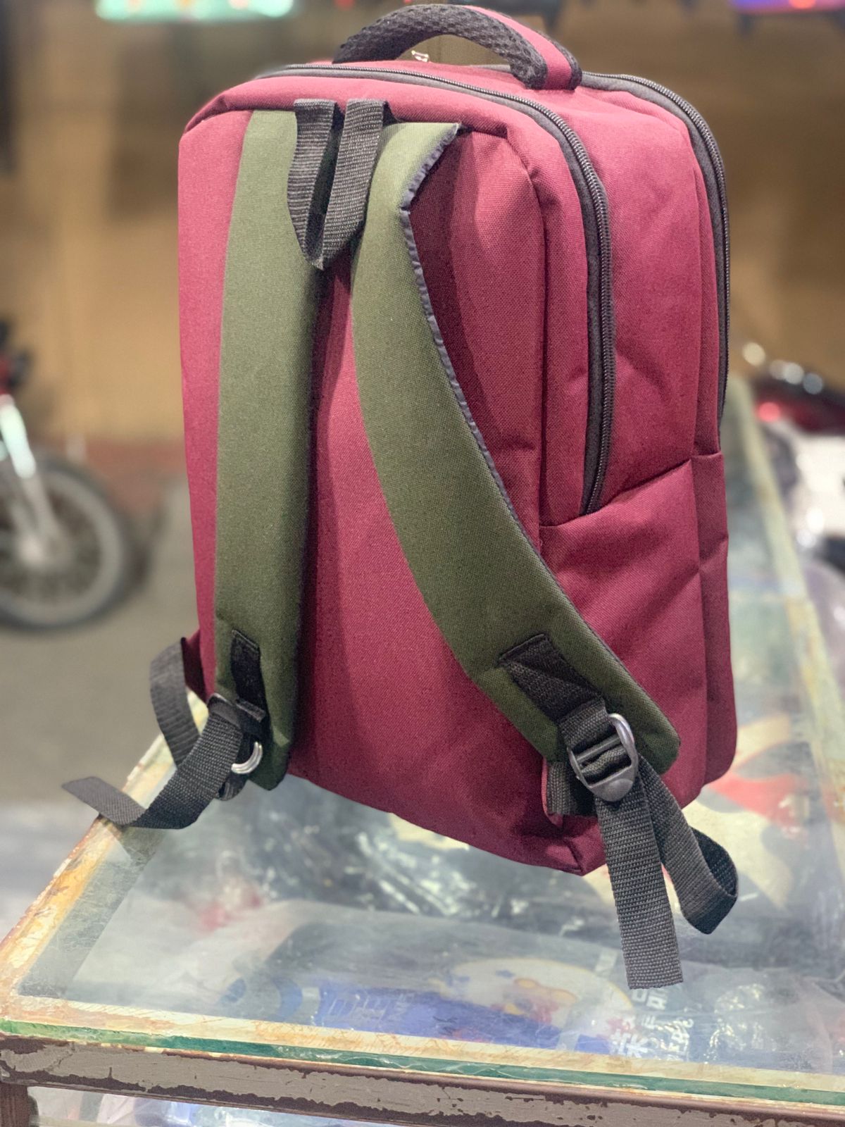 Premium Maroon School Backpack – Stylish And Functional