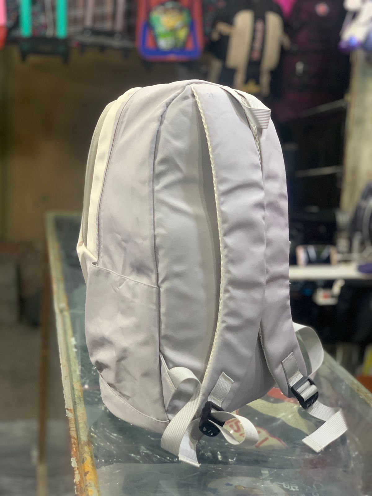 Premium Light Grey Backpack